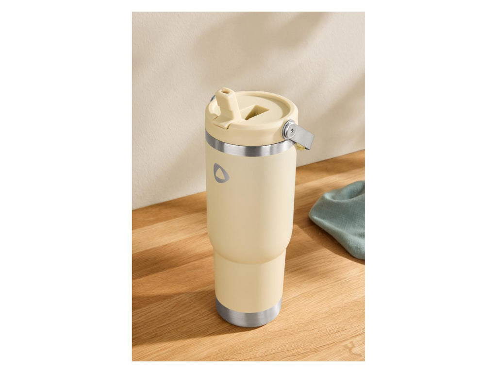 Gobelet isotherme en acier inoxydable avec anse, 880 ml