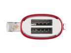 Grille-pain à double fente en acier inoxydable « STR 980 C3 »