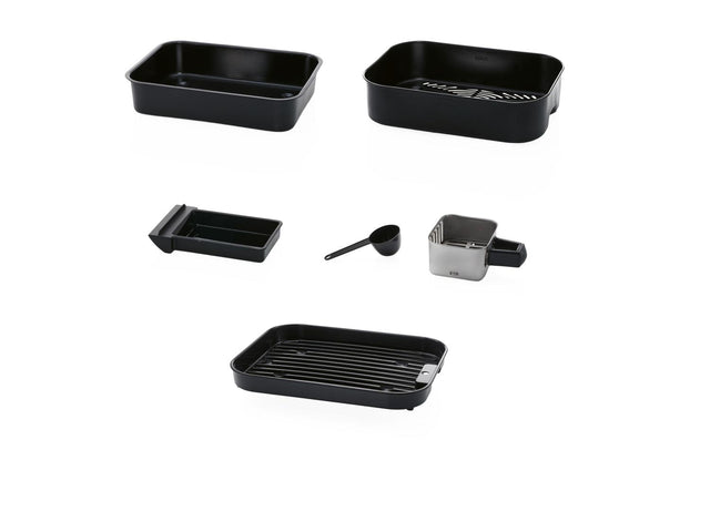 Friteuse à air chaud avec grill et fumoir