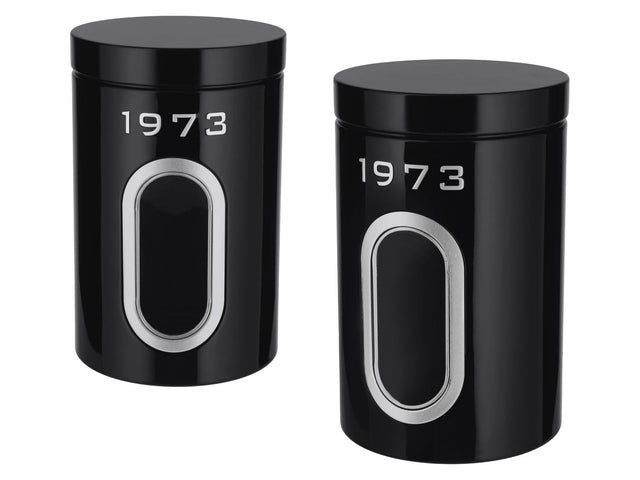 Lot de 2 boîtes de conservation Retro 1973