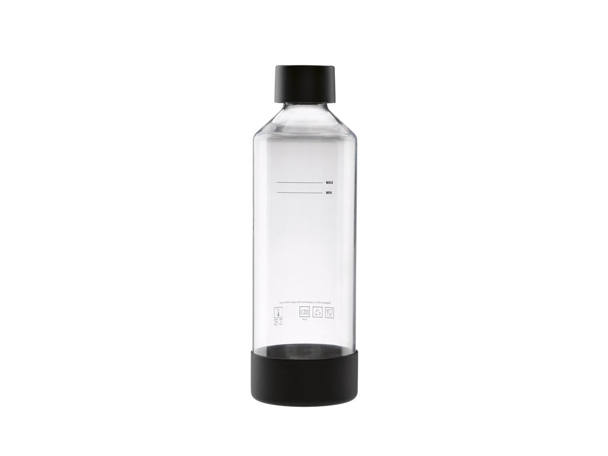 Lot de 2 bouteilles pour gazéificateur d’eau, 1 L