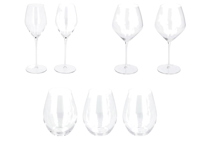 Lot de 2 verres à vin ou à eau Premium