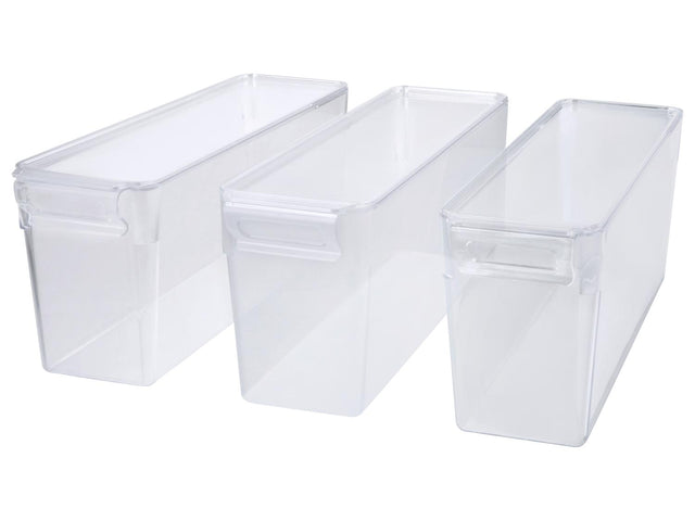 Lot de 3 organisateurs de réfrigérateur