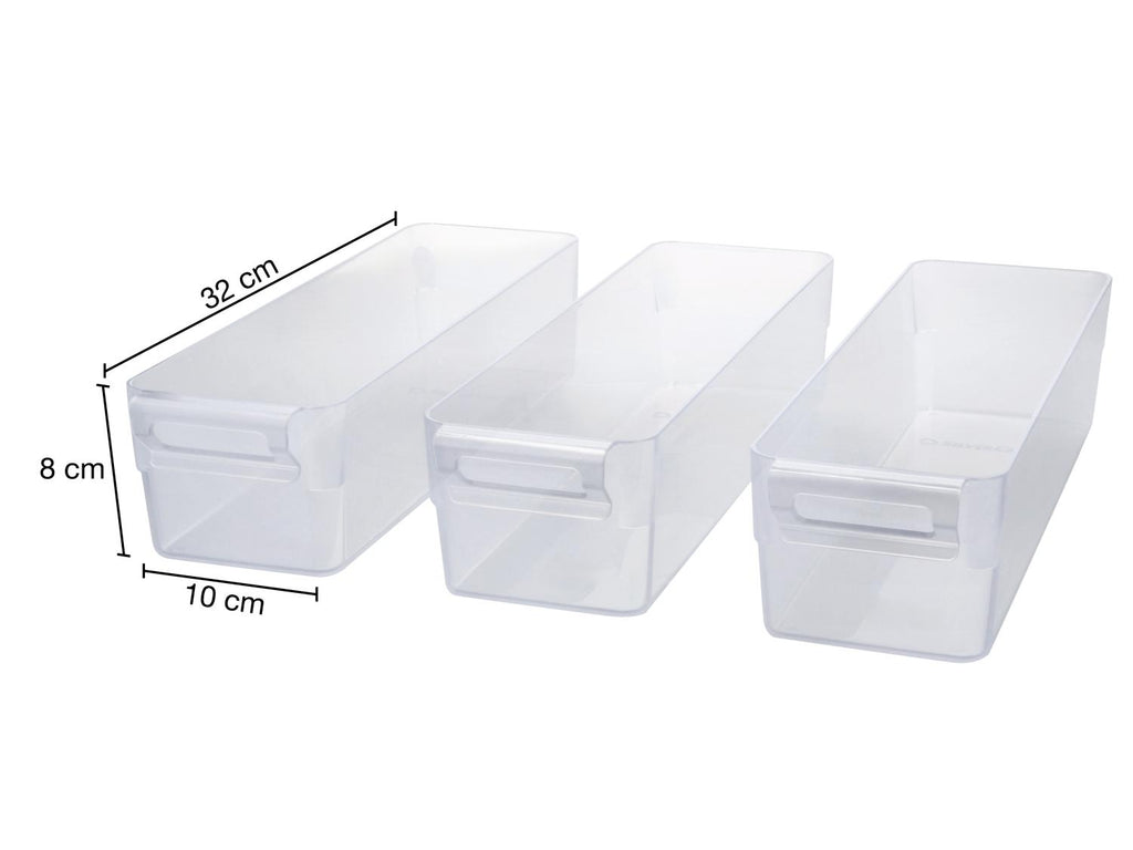 Lot de 3 organisateurs de réfrigérateur