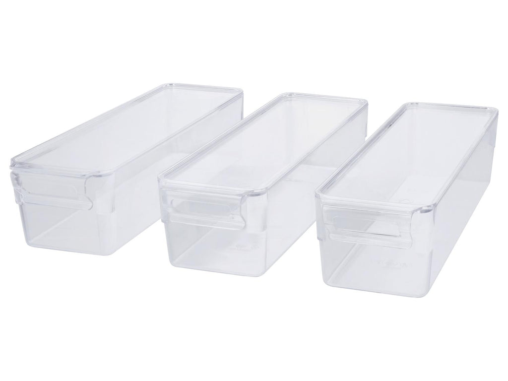 Lot de 3 organiseurs de réfrigérateur