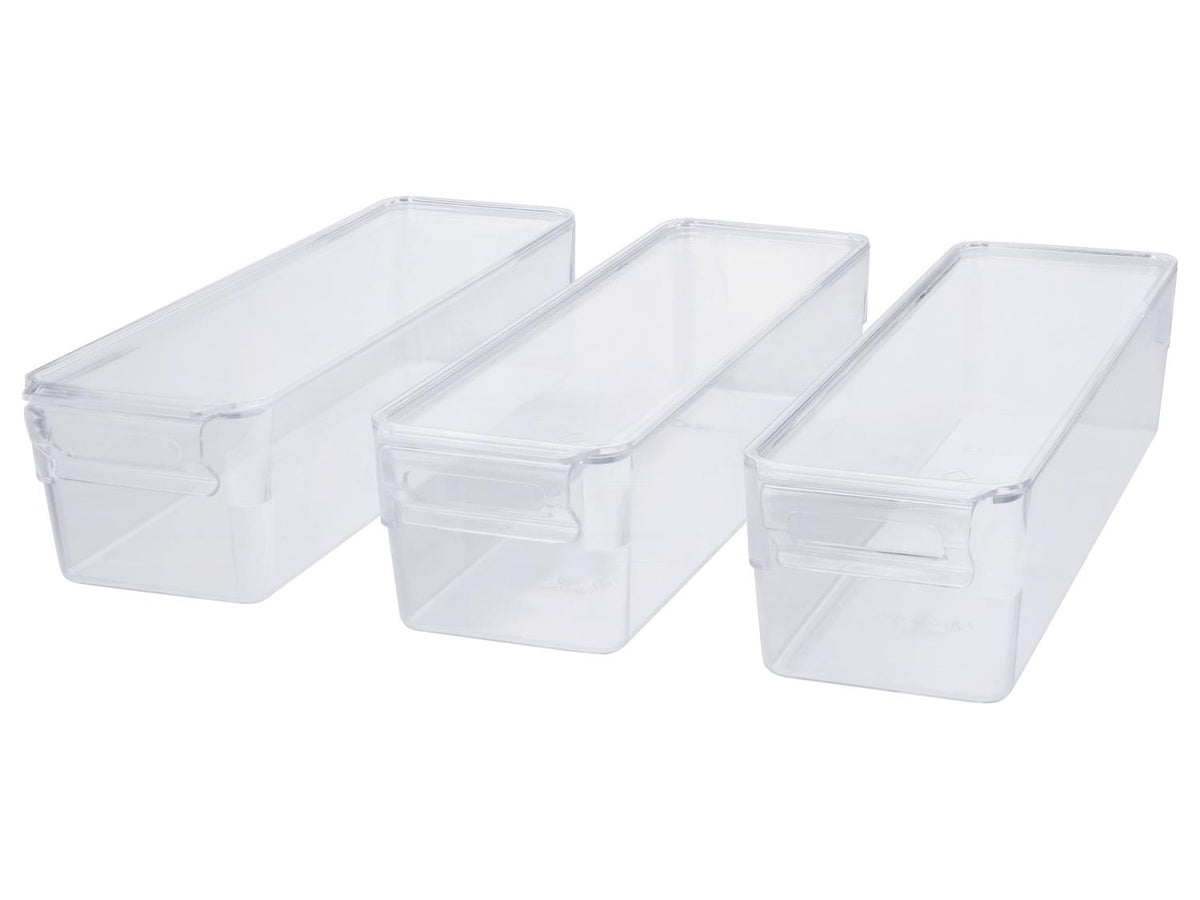 Lot de 3 organiseurs de réfrigérateur