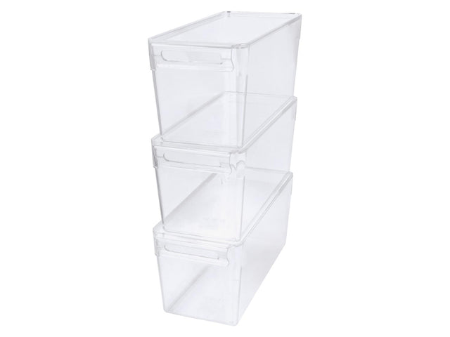 Lot de 3 organiseurs de réfrigérateur