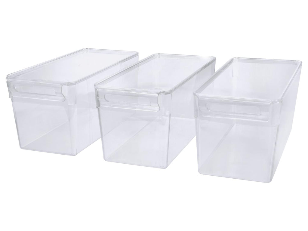 Lot de 3 organiseurs de réfrigérateur