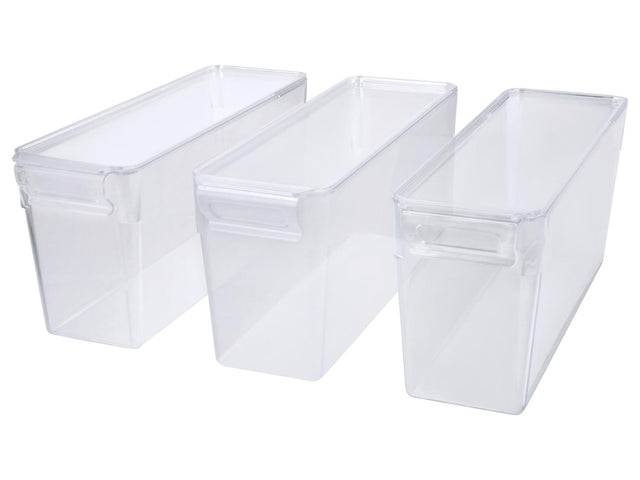 Lot de 3 organiseurs de réfrigérateur