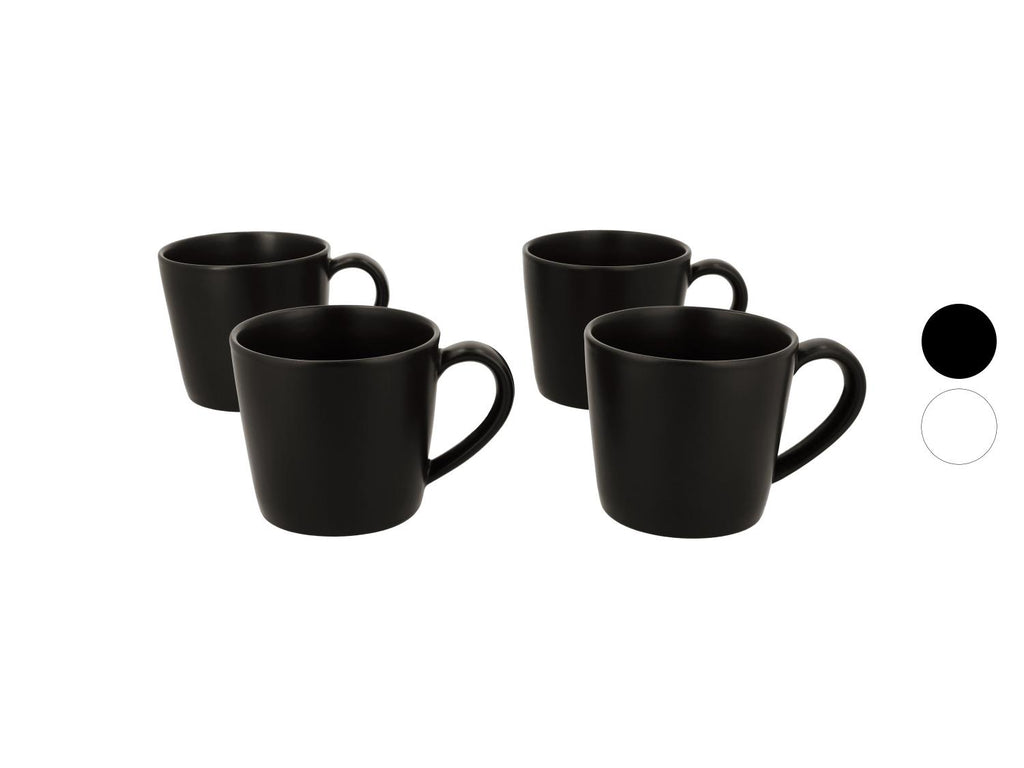 Lot de 4 tasses, 370 ml