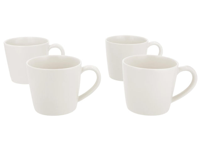 Lot de 4 tasses, 370 ml