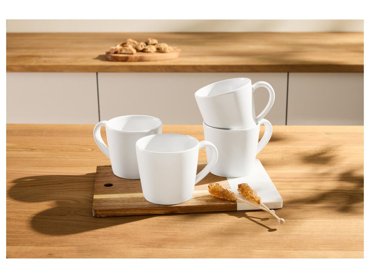 Lot de 4 tasses, 370 ml