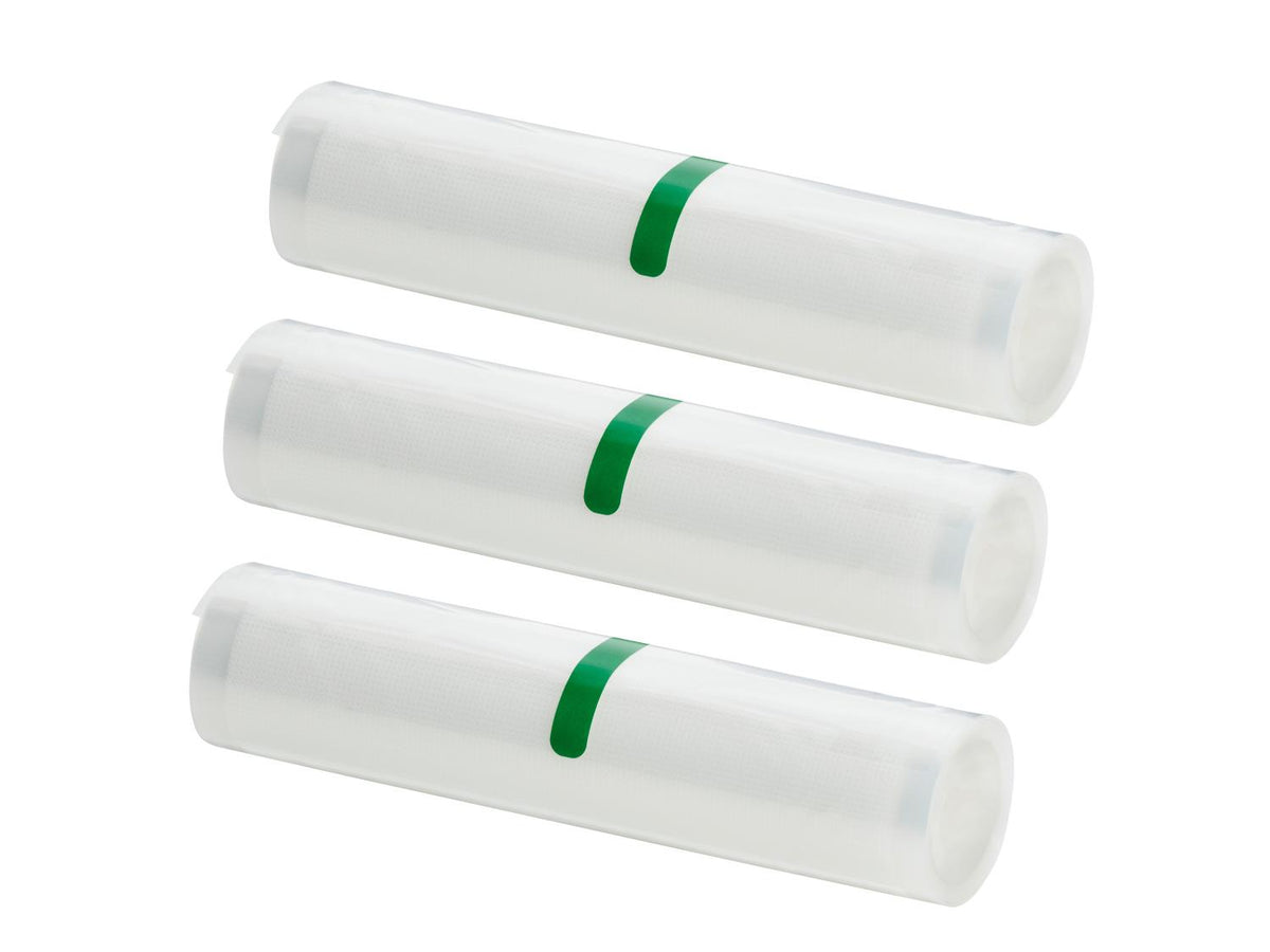 Lot de 5 rouleaux de film pour appareil de mise sous vide, 20 et 28 cm