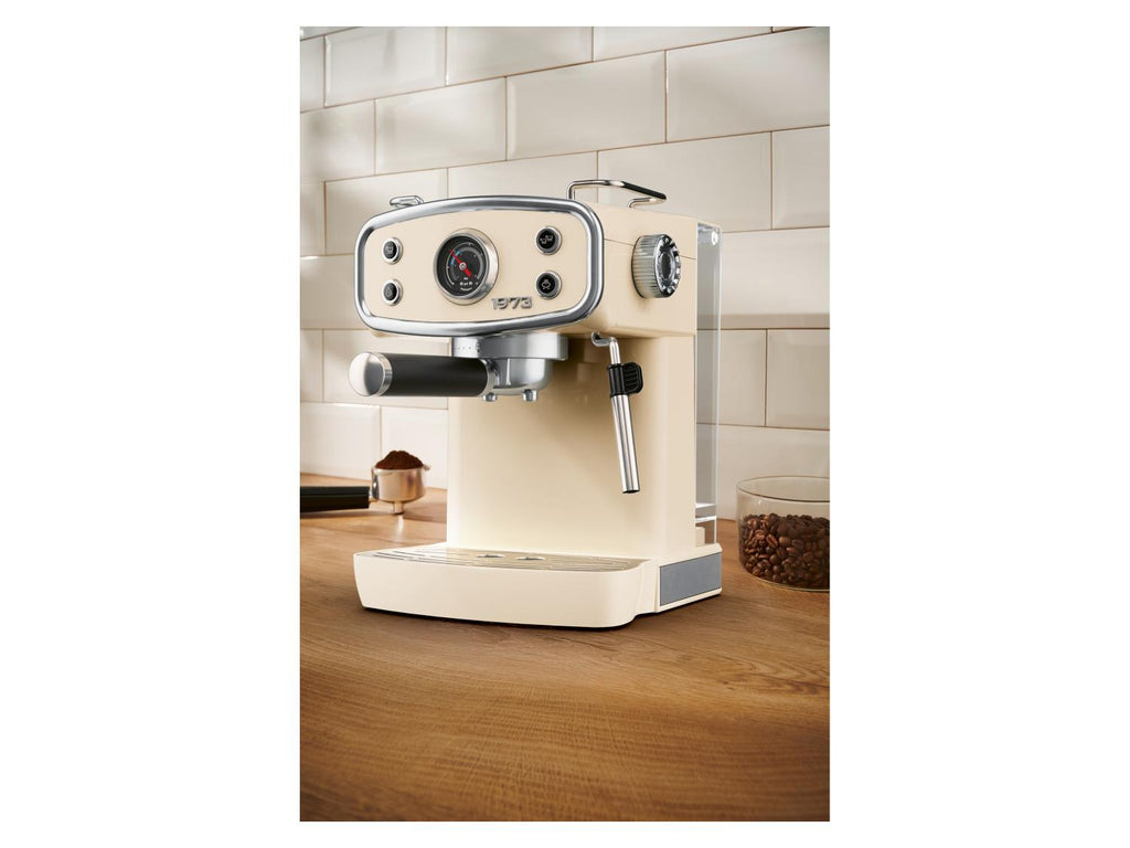 Machine à expresso Retro 1973, crème