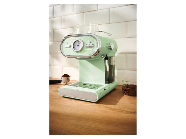 Machine à expresso SEM 1100 E1, 15 bar, vert pastel
