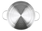 Panier vapeur Premium en acier inoxydable, Ø 24 cm