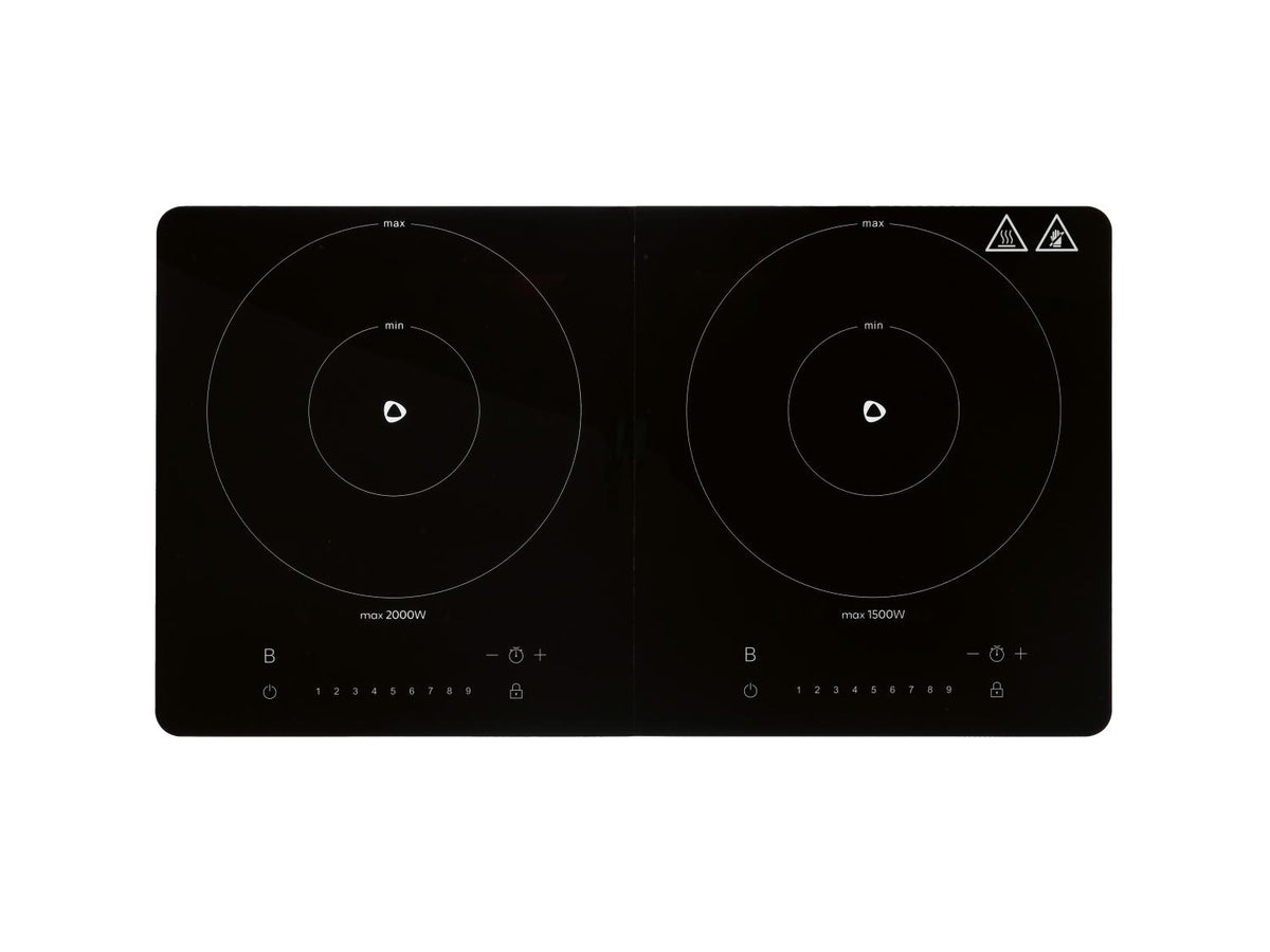 Plaque de cuisson à double induction