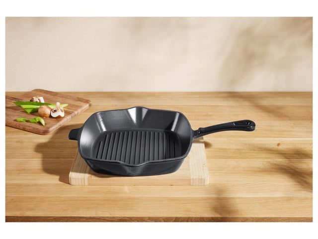 Poêle à griller en fonte Premium