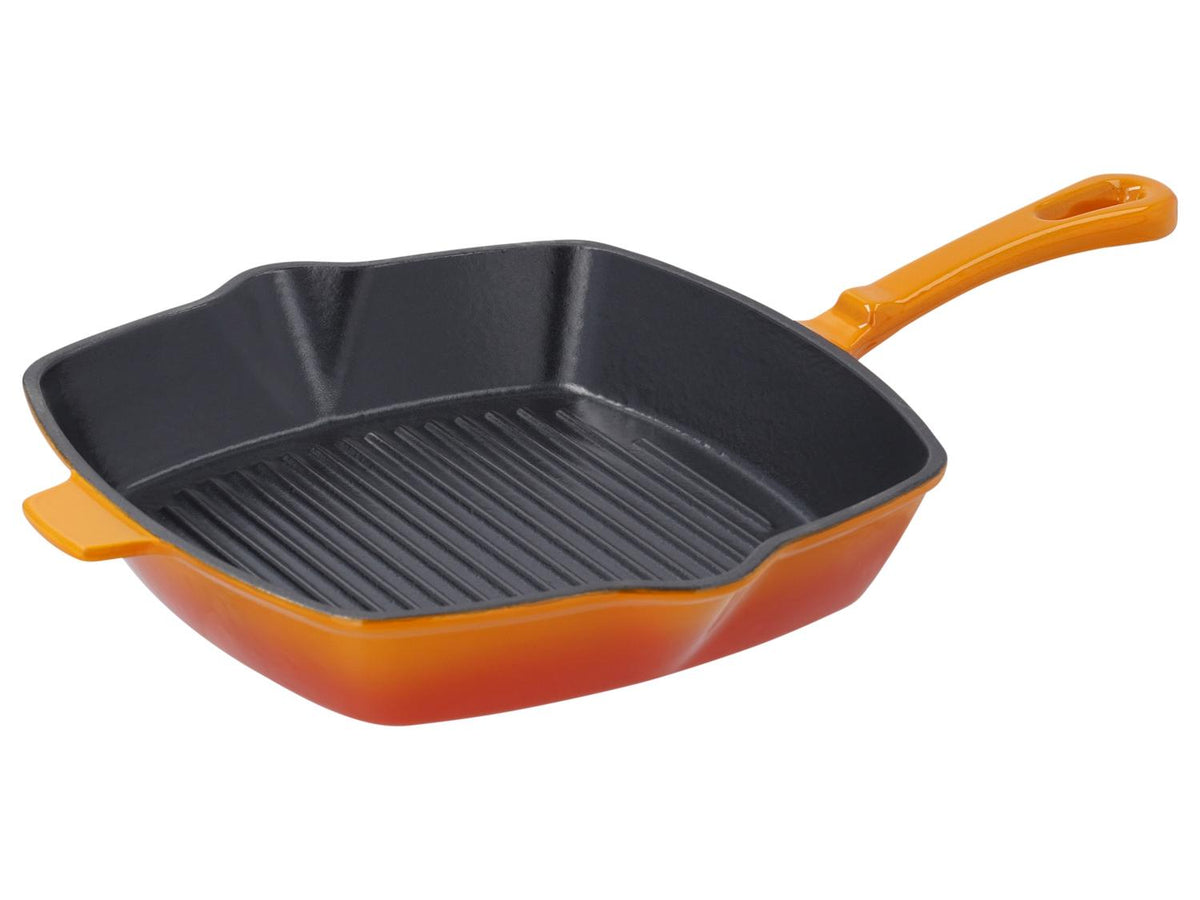 Poêle à griller en fonte Premium
