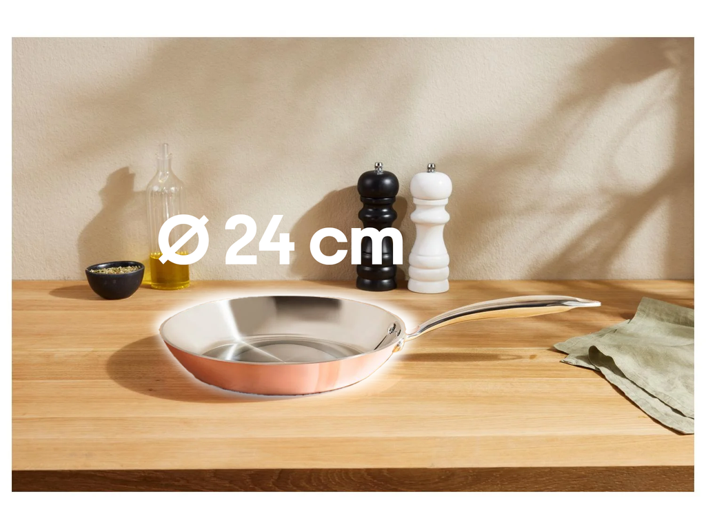 Poêle avec revêtement en cuivre Premium, Ø 24 cm