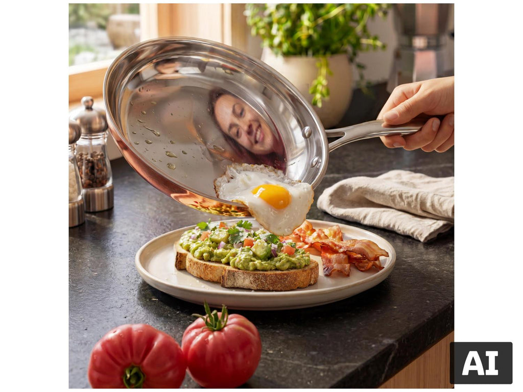 Poêle avec revêtement en cuivre Premium, Ø 24 cm