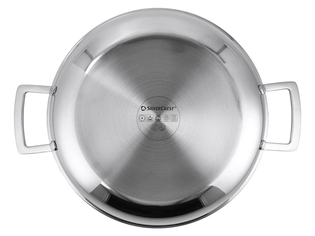 Poêle de service en acier inoxydable Premium, Ø 28 cm