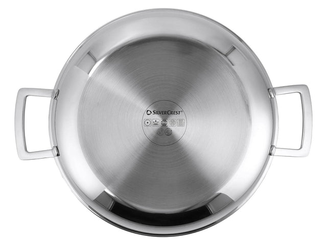 Poêle de service en acier inoxydable Premium, Ø 28 cm
