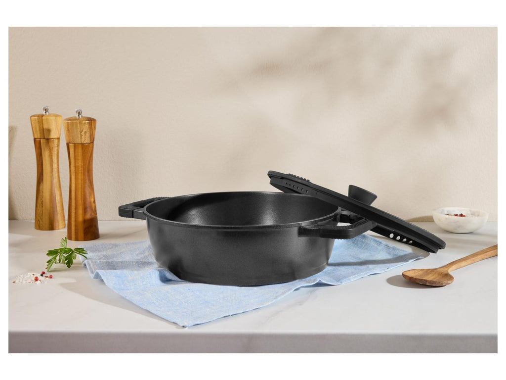 Poêle de service en fonte d'aluminium, Ø 28 cm