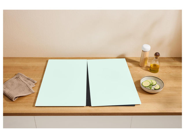 Protège-plaques de cuisson en verre trempé, 52 x 30 cm, 2 pièces