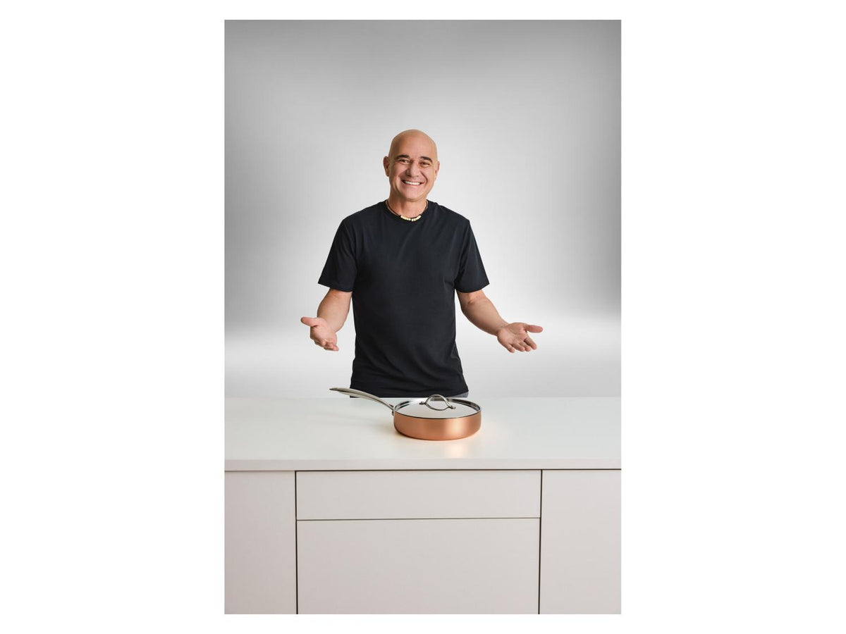 Sauteuse avec revêtement en cuivre Premium, Ø 24 cm