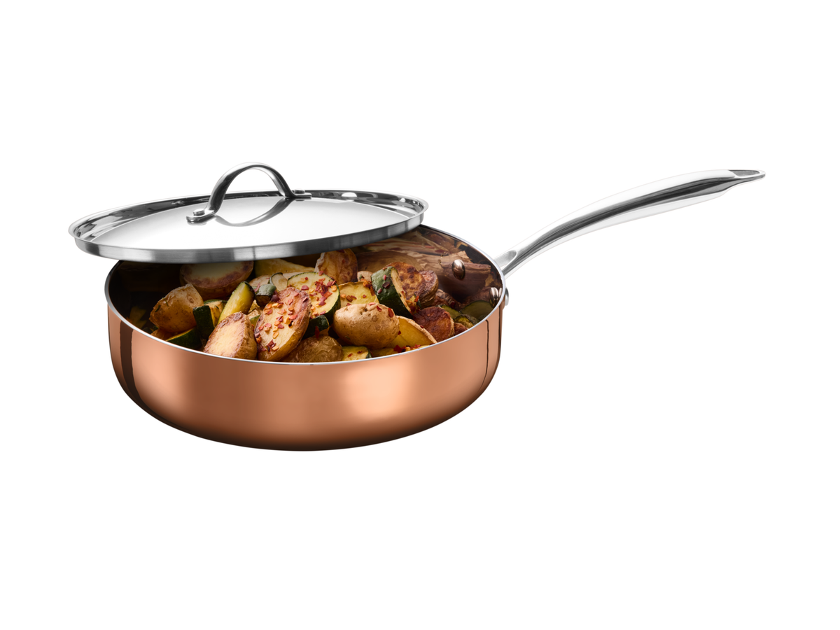 Sauteuse avec revêtement en cuivre Premium, Ø 24 cm