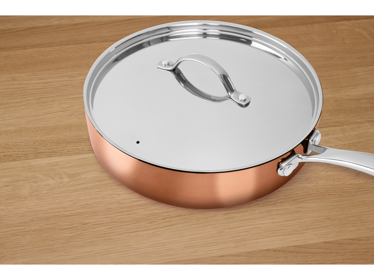 Sauteuse avec revêtement en cuivre Premium, Ø 24 cm