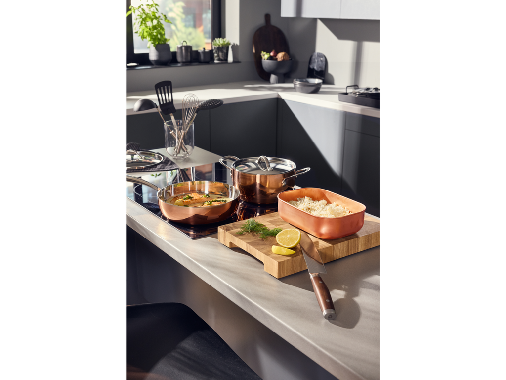 Sauteuse avec revêtement en cuivre Premium, Ø 24 cm