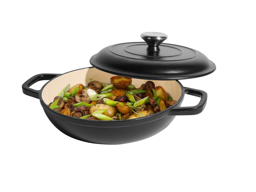 Sauteuse en fonte Premium, 2,4 L