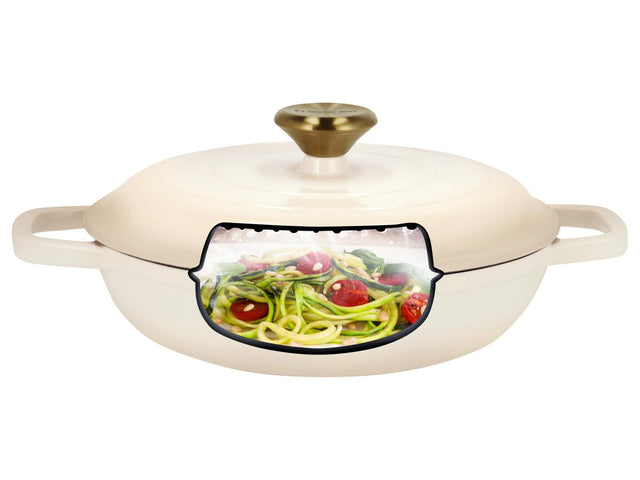 Sauteuse en fonte Premium, 2,4 L