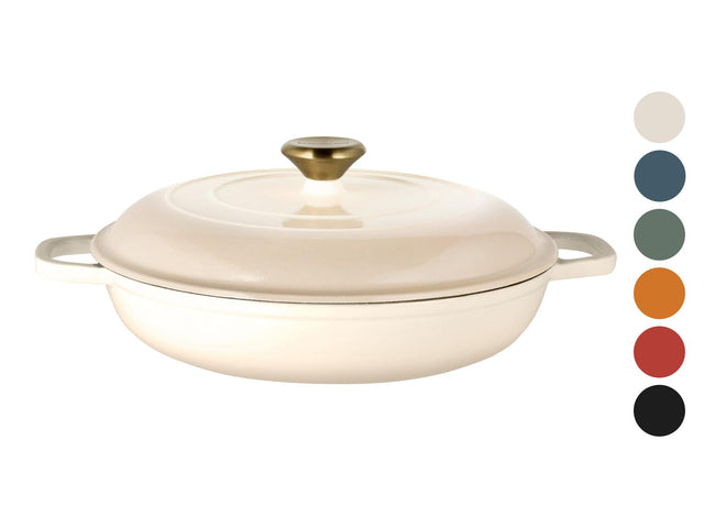 Sauteuse en fonte Premium, Ø 30 cm, 3,7 L