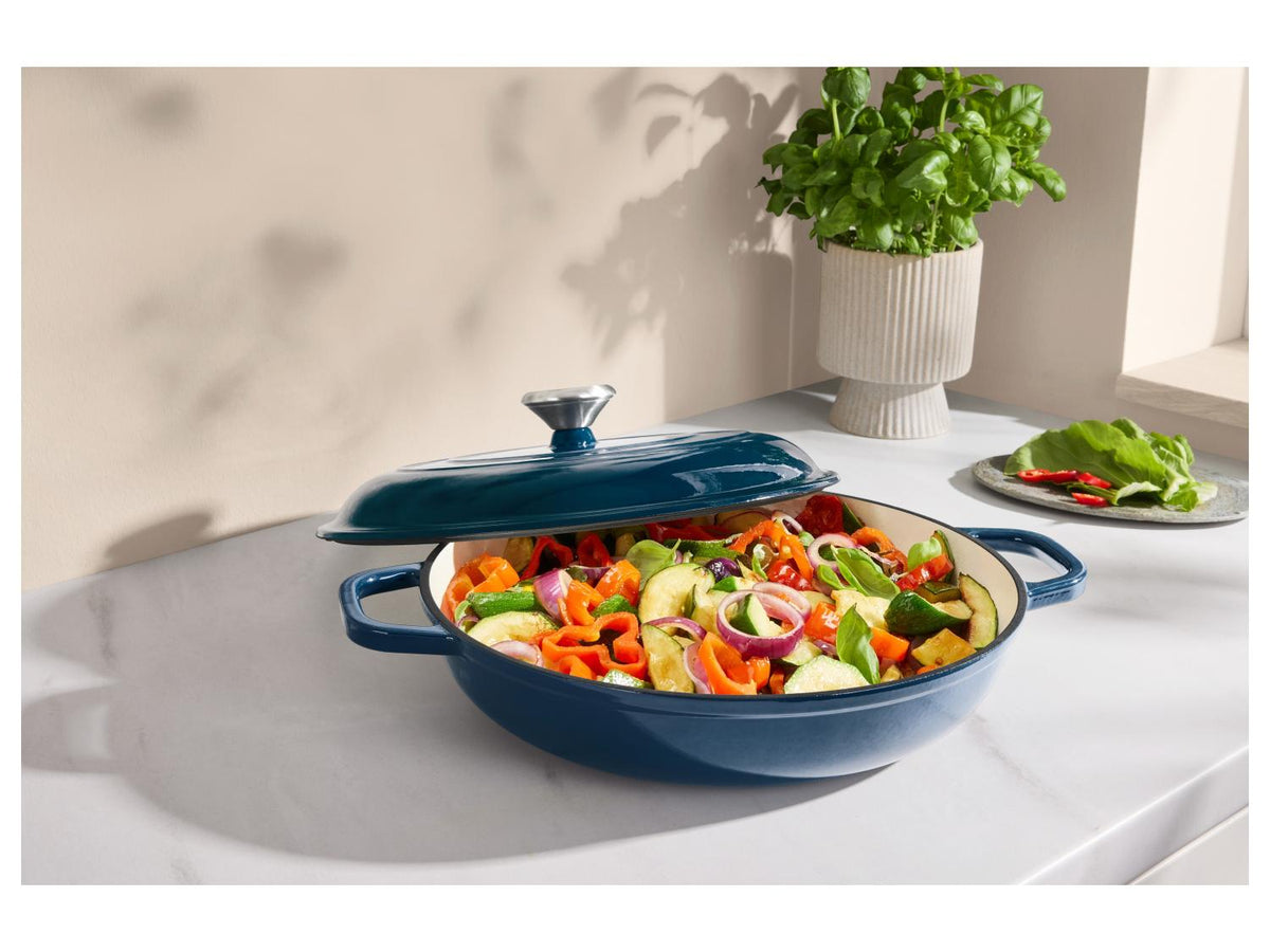 Sauteuse en fonte Premium, Ø 30 cm, 3,7 L