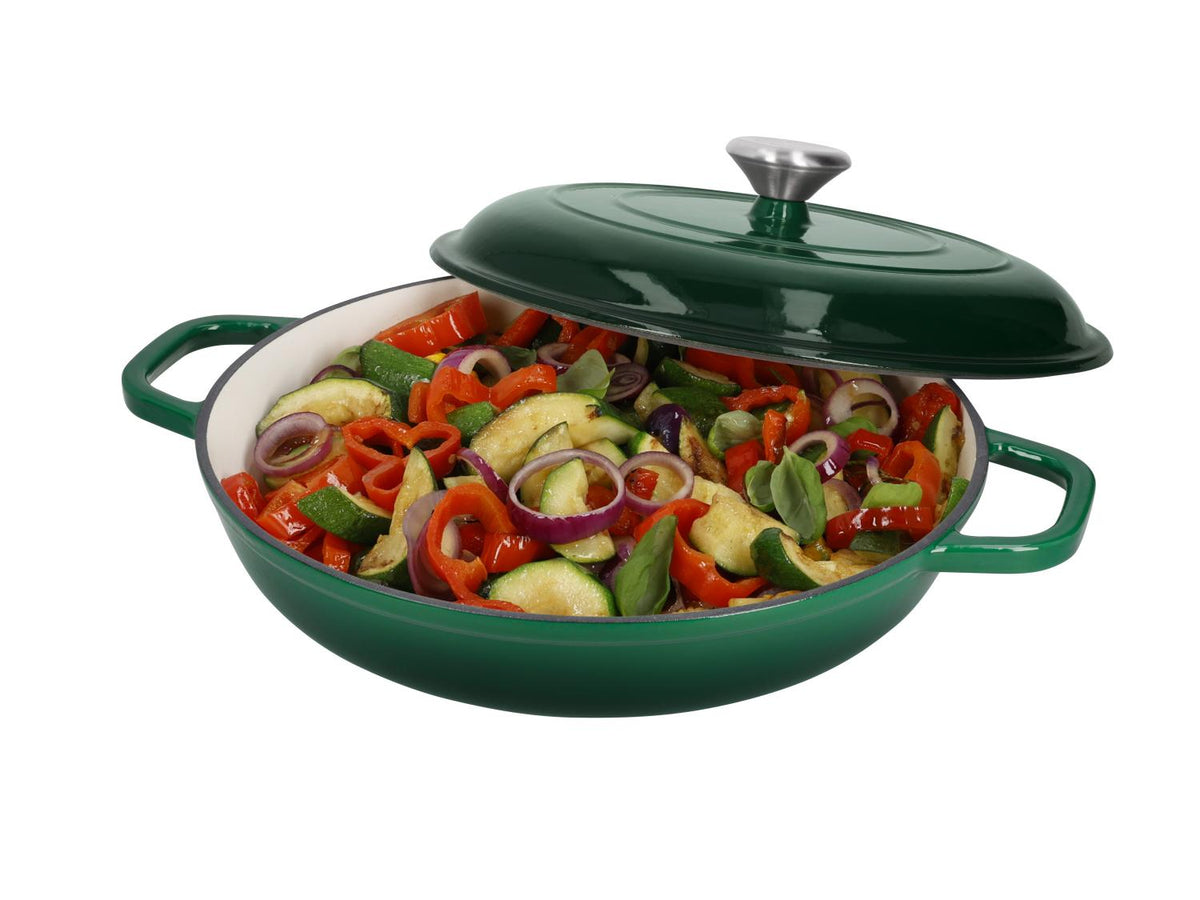 Sauteuse en fonte Premium, Ø 30 cm, 3,7 L