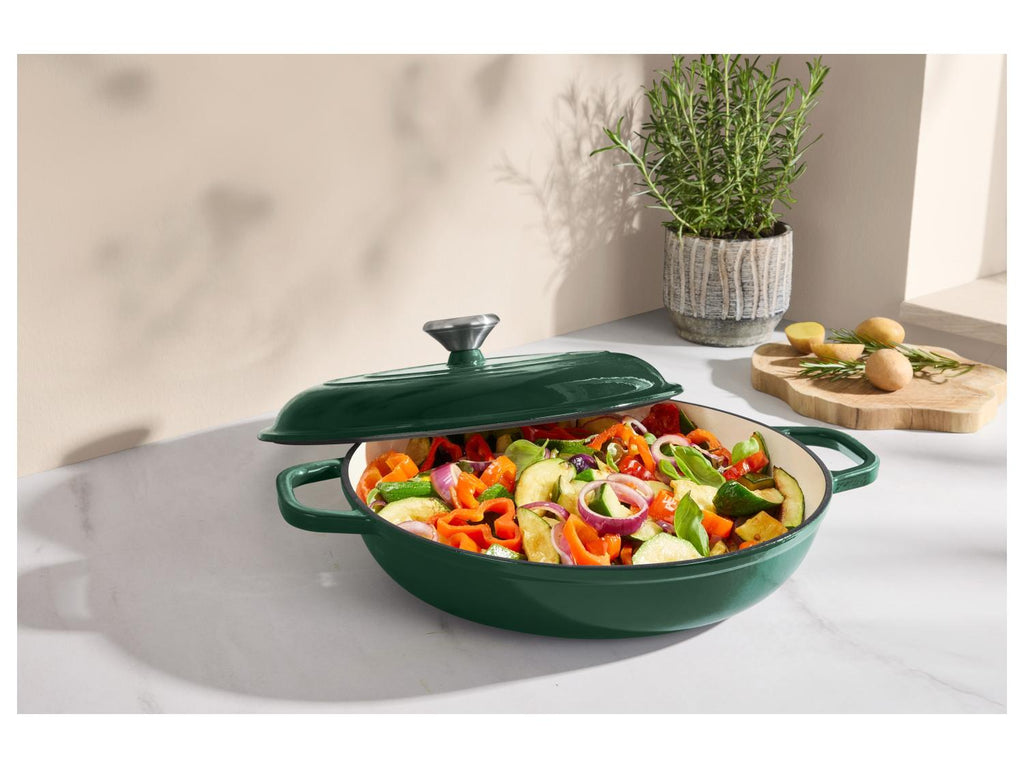 Sauteuse en fonte Premium, Ø 30 cm, 3,7 L