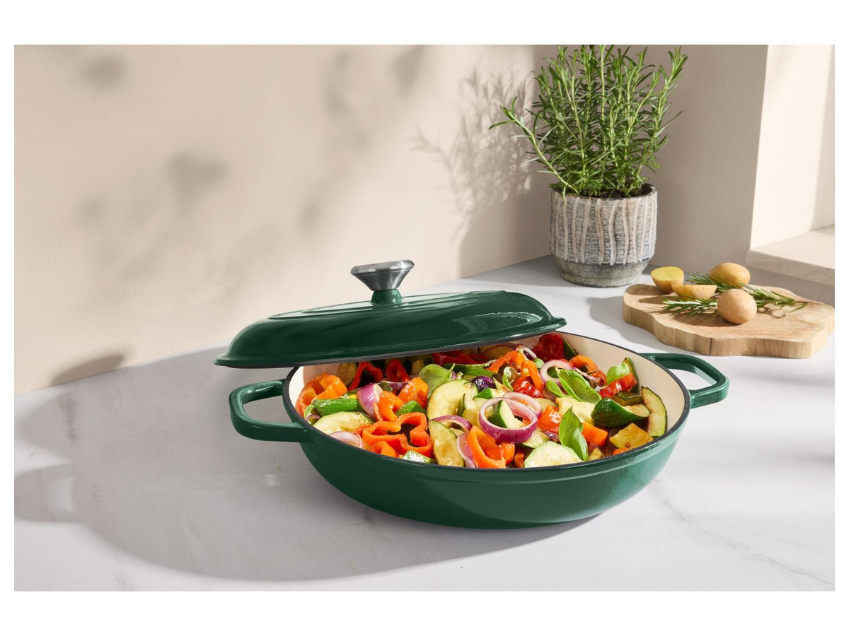 Sauteuse en fonte Premium, Ø 30 cm, 3,7 L