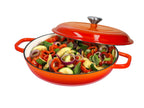 Sauteuse en fonte Premium, Ø 30 cm, 3,7 L