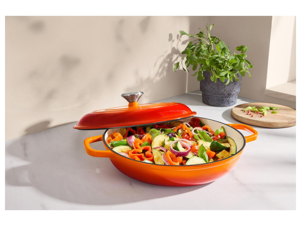 Sauteuse en fonte Premium, Ø 30 cm, 3,7 L