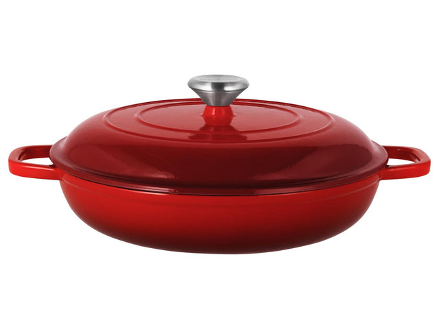 Sauteuse en fonte Premium, Ø 30 cm, 3,7 L