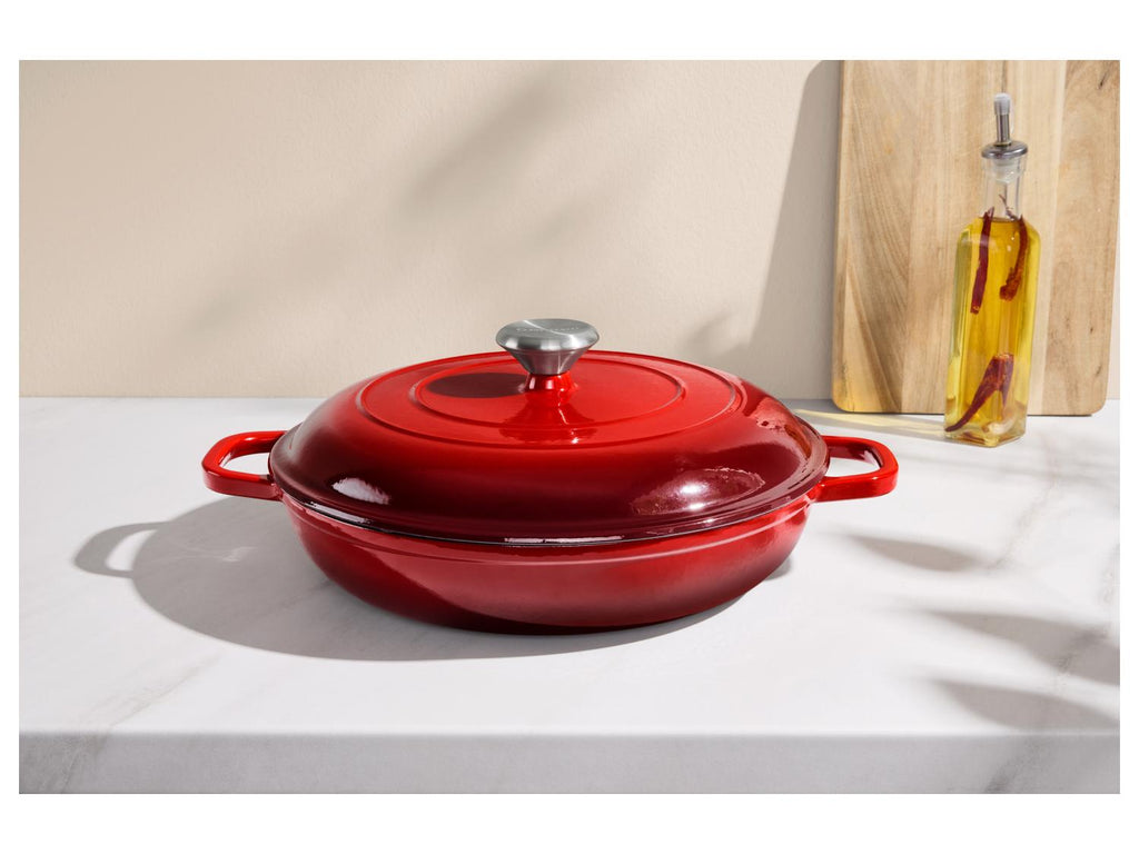 Sauteuse en fonte Premium, Ø 30 cm, 3,7 L