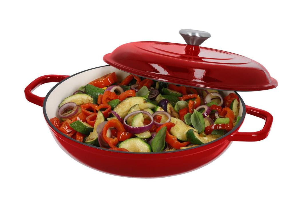 Sauteuse en fonte Premium, Ø 30 cm, 3,7 L