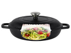 Sauteuse en fonte Premium, Ø 30 cm, 3,7 L