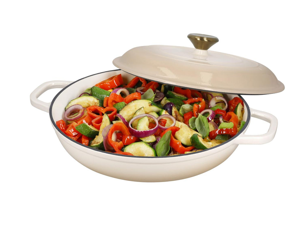 Sauteuse en fonte Premium, Ø 30 cm, 3,7 L
