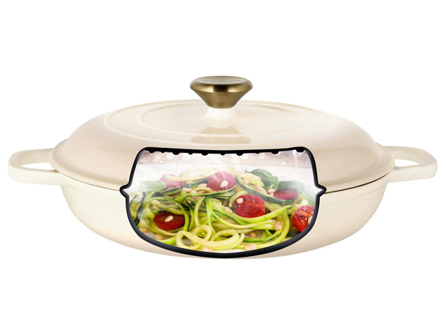 Sauteuse en fonte Premium, Ø 30 cm, 3,7 L