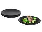 Set d'assiettes plates ou creuses en porcelaine, 4 pièces
