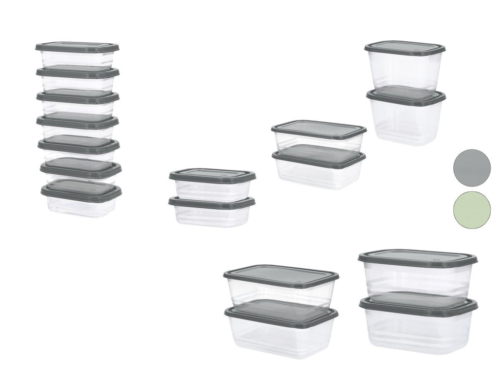 Set de 17 boîtes de conservation